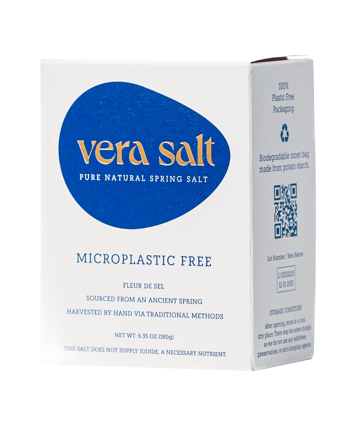 Fleur de Sel Spring Salt (180g) - Microplastic Free