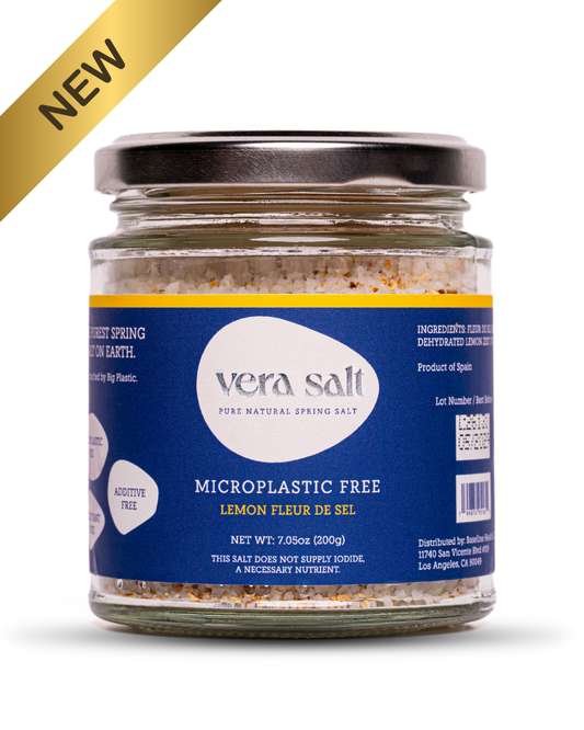 Lemon Infused Spring Salt (200g) - Microplastic Free