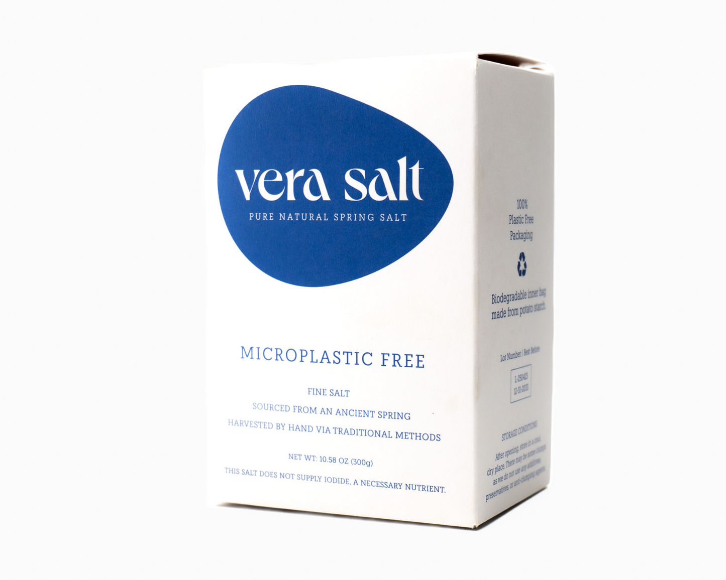 Fine Pure Natural Spring Salt (300g) - Microplastic Free