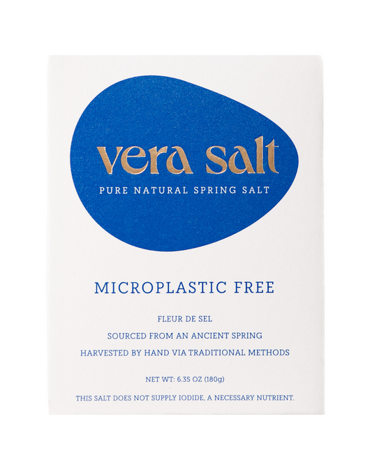 Fleur de Sel Spring Salt (180g) - Microplastic Free