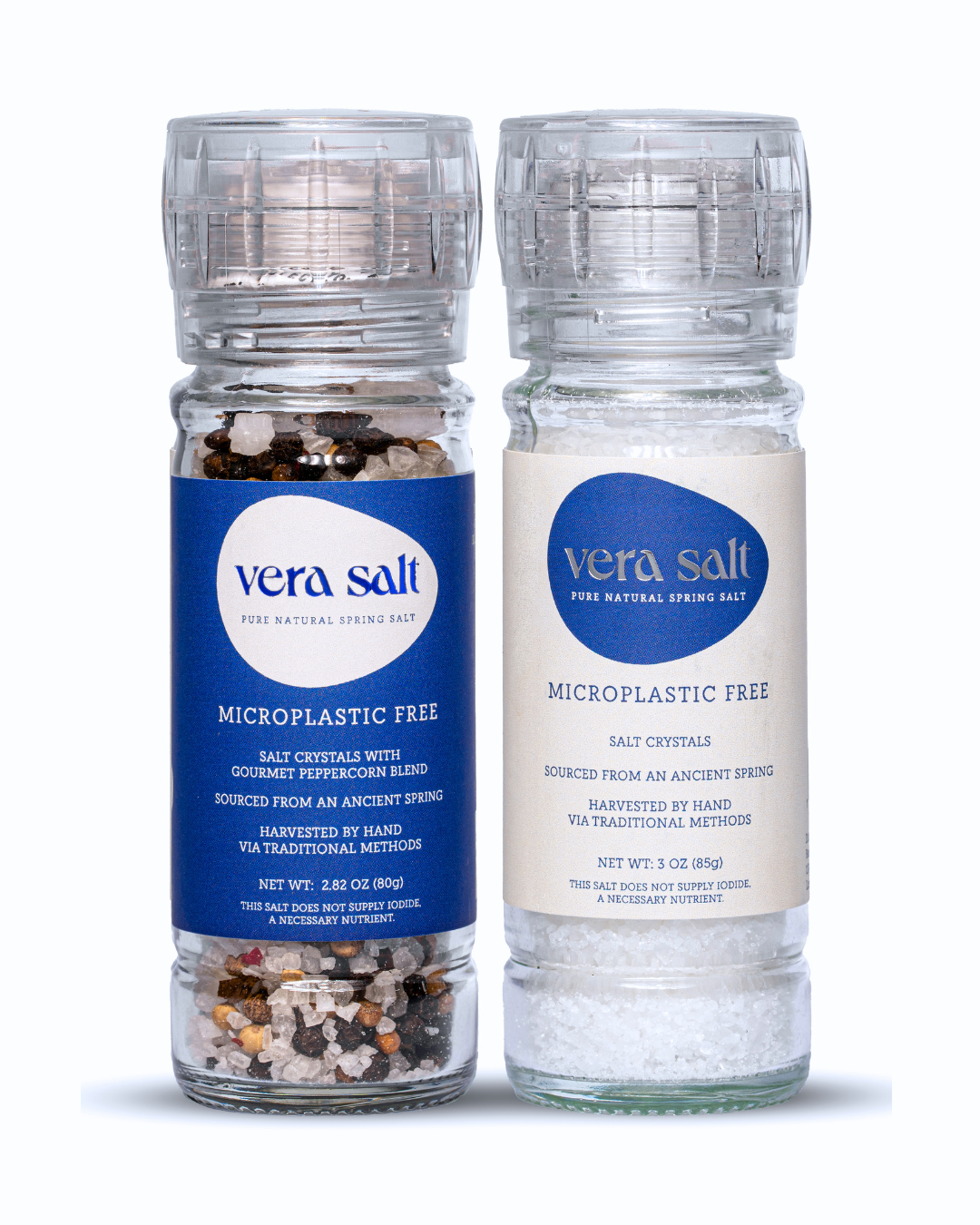 The Tableside Bundle - Ceramic Salt Grinders